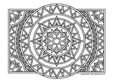 Download, print, color-in, colour-in Page 42 Diamonds and Circles